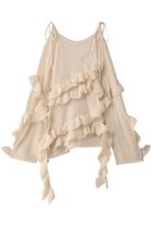 【プランク プロジェクト/PRANK PROJECT】のモヘアチュニック / Mohair Tunic 人気、トレンドファッション・服の通販 founy(ファニー) ファッション Fashion レディースファッション Fashion for Women トップス・カットソー Cut & Sew Tops ニット Knit Tops & Sweaters カジュアルプルオーバー・ニットトップス Pullovers & Knit Tops / Casual Pullovers シアー Sheer, See-Through スリーブ Sleeve, Long Sleeve / Short Sleeve ダメージ Distressed, Destroyed チュニック Tunic, Long Top フリル Frill, Ruffle ロング Long, Long-Length A/W・秋冬 Autumn/Winter thumbnail IVR(アイボリー)|ID: prp329100004885229 ipo3291000000036468698