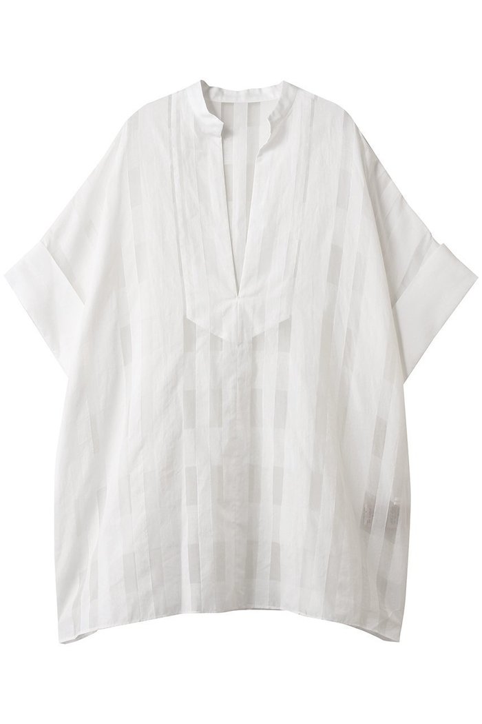 【プレインピープル/PLAIN PEOPLE】のコードチェックワッシャーチュニック インテリア・キッズ・メンズ・レディースファッション・服の通販 founy(ファニー) https://founy.com/ ファッション Fashion レディースファッション Fashion for Women ワンピース Dresses チュニック Tunic Tops & Dresses おすすめ Recommended / Our Picks シルク Silk, 100% Silk チェック Check, Plaid, Tartan チュニック Tunic, Long Top |ID: prp329100004885235 ipo3291000000036957700