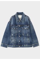 【ル フィル/LE PHIL】のREWORKED WAYNE JACKET 人気、トレンドファッション・服の通販 founy(ファニー) ファッション Fashion レディースファッション Fashion for Women アウター Coat / Outerwear Collection レディースジャケット・軽アウター Jackets おすすめ Recommended / Our Picks ジャケット Jacket, Outerwear スタンダード Standard, Basic ストレッチ Stretch, Stretchy Fabric デニム Denim, Jeans Material フロント Front, Front Design ブルゾン Blouson, Bomber Jacket ヴィンテージ Vintage Style 軽量 Lightweight, Ultra Light |ID:prp329100004885249