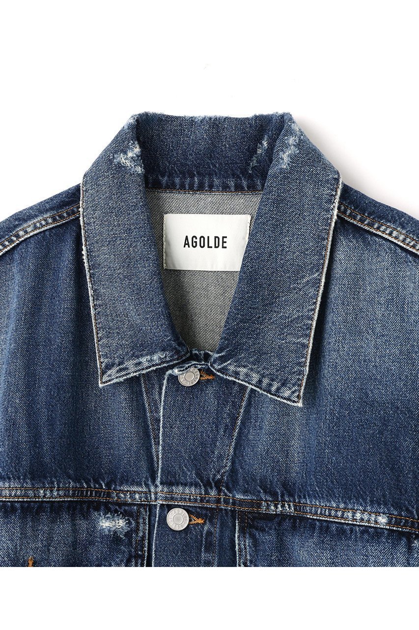 【ル フィル/LE PHIL】のREWORKED WAYNE JACKET 人気、トレンドファッション・服の通販 founy(ファニー) 　ファッション　Fashion　レディースファッション　Fashion for Women　アウター　Coat / Outerwear Collection　レディースジャケット・軽アウター　Jackets　おすすめ　Recommended / Our Picks　ジャケット　Jacket, Outerwear　スタンダード　Standard, Basic　ストレッチ　Stretch, Stretchy Fabric　デニム　Denim, Jeans Material　フロント　Front, Front Design　ブルゾン　Blouson, Bomber Jacket　ヴィンテージ　Vintage Style　軽量　Lightweight, Ultra Light　other-3|ID: prp329100004885249 ipo3291000000036468929