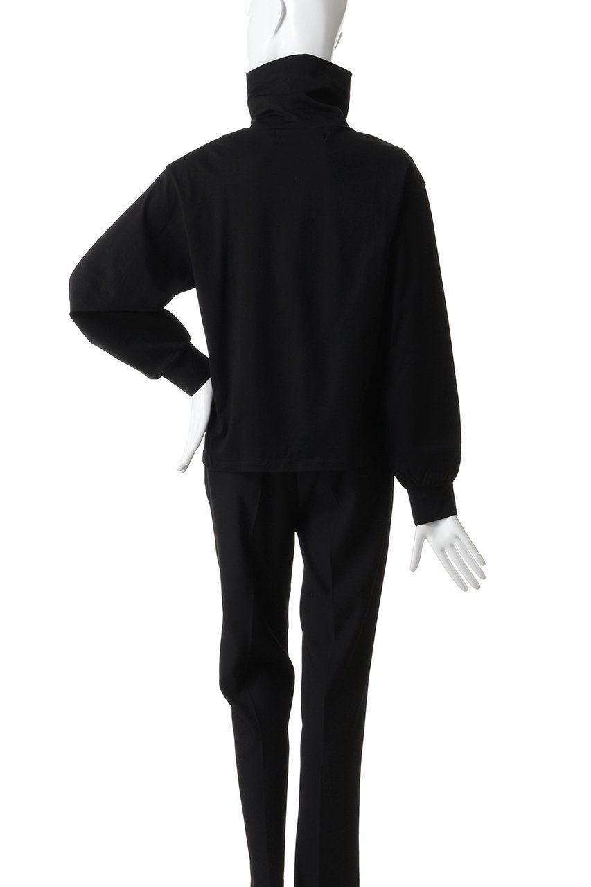 【ミディウミ/MidiUmi】のhigh neck gather slv P/O プルオーバー 人気、トレンドファッション・服の通販 founy(ファニー) 　ファッション　Fashion　レディースファッション　Fashion for Women　トップス・カットソー　Cut & Sew Tops　シャツ・ブラウス・オフィスカジュアル　Elegant Blouses & Button-Ups　ロングTシャツ・Tシャツ　Longline T-Shirts & Tees　カジュアルプルオーバー・ニットトップス　Pullovers & Knit Tops / Casual Pullovers　カットソー・ベーシックTシャツ　Cut-and-Sewn Tops / Stretch Tees & Basics　ギャザー　Gathered, Ruffled　シンプル　Simple, Minimal　スリーブ　Sleeve, Long Sleeve / Short Sleeve　ハイネック　High Neck, Mock Neck　バランス　Balance, Style Balance　ロング　Long, Long-Length　エレガント 上品　Elegant　other-4|ID: prp329100004885262 ipo3291000000036469237