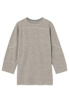 【マディソンブルー/MADISONBLUE】のFOOTBALL TEE SWEAT フットボールTシャツ 人気、トレンドファッション・服の通販 founy(ファニー) ファッション Fashion レディースファッション Fashion for Women トップス・カットソー Cut & Sew Tops シャツ・ブラウス・オフィスカジュアル Elegant Blouses & Button-Ups レディースパーカー・カジュアルフーディー Casual Hoodies & Sweatshirts ロングTシャツ・Tシャツ Longline T-Shirts & Tees スウェット・クルーネックトップス Sweatshirts & Crewnecks / Relaxed Fit Sweat Tops カットソー・ベーシックTシャツ Cut-and-Sewn Tops / Stretch Tees & Basics おすすめ Recommended / Our Picks スウェット / スエット Sweatshirt, Sweatwear スポーティ Sporty, Casual Athletic スリーブ Sleeve, Long Sleeve / Short Sleeve セットアップ Set-Up, Coordinated Outfit プリント Print, Printed Pattern ロング Long, Long-Length thumbnail グレー|ID: prp329100004885286 ipo3291000000036469442