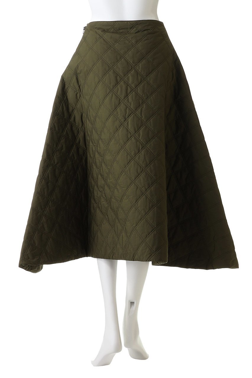 【マディソンブルー/MADISONBLUE】のMI-MOLLET FLARE SK QUILTING キルティングミモレスカート 人気、トレンドファッション・服の通販 founy(ファニー) 　ファッション　Fashion　レディースファッション　Fashion for Women　スカート　Skirts　ロングスカート　Long Skirts / Maxi & Midi Skirts　キルト　Quilt, Quilted Fabric　タイプライター　Typewriter Fabric, Crisp Cotton　ロング　Long, Long-Length　人気　Popular, Best Seller　other-4|ID: prp329100004885288 ipo3291000000036469463