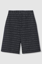 【アナイ/ANAYI】の【Eternal Line 2026】プレイドツイードハーフパンツ ネイビー|ID: prp329100004885303 ipo3291000000036689631