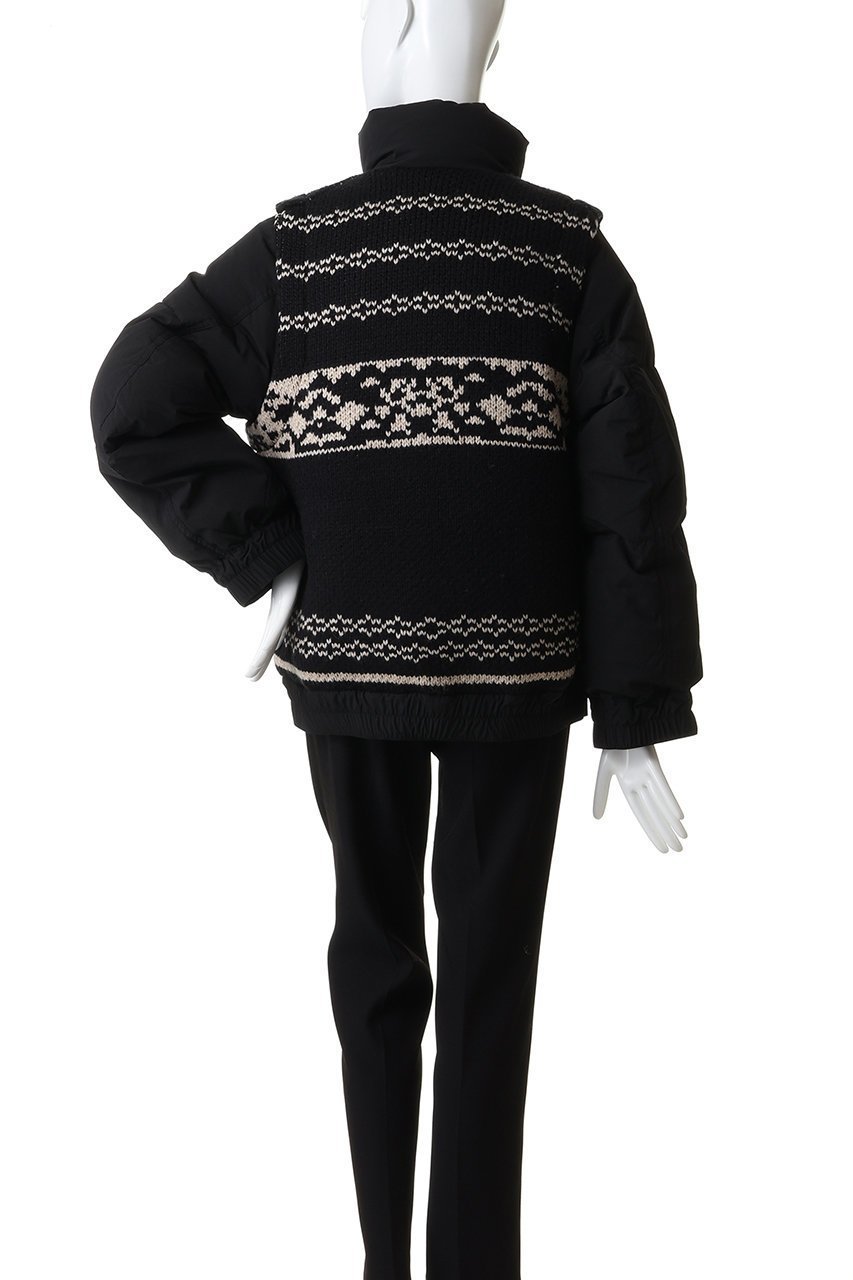 【メゾンスペシャル/MAISON SPECIAL】の【UNISEX】ニット切替ダウンブルゾン 人気、トレンドファッション・服の通販 founy(ファニー) 　ファッション　Fashion　レディースファッション　Fashion for Women　アウター　Coat / Outerwear Collection　レディースジャケット・軽アウター　Jackets　ブルゾンジャケット・スポーティアウター　Blouson Jackets　ユニセックス　Unisex, Genderless　ウォーム　Warm Fabric　ジャケット　Jacket, Outerwear　ダウン　Down, Puffer　ドローストリング　Drawstring, Pull Cord　フェザー　Feather, Feather Detail　ブルゾン　Blouson, Bomber Jacket　切替　Switching, Contrast Panel　other-4|ID: prp329100004885317 ipo3291000000036469736