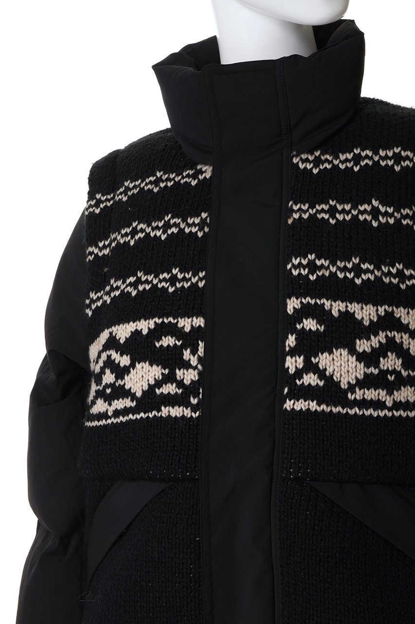 【メゾンスペシャル/MAISON SPECIAL】の【UNISEX】ニット切替ダウンブルゾン 人気、トレンドファッション・服の通販 founy(ファニー) 　ファッション　Fashion　レディースファッション　Fashion for Women　アウター　Coat / Outerwear Collection　レディースジャケット・軽アウター　Jackets　ブルゾンジャケット・スポーティアウター　Blouson Jackets　ユニセックス　Unisex, Genderless　ウォーム　Warm Fabric　ジャケット　Jacket, Outerwear　ダウン　Down, Puffer　ドローストリング　Drawstring, Pull Cord　フェザー　Feather, Feather Detail　ブルゾン　Blouson, Bomber Jacket　切替　Switching, Contrast Panel　other-5|ID: prp329100004885317 ipo3291000000036469739