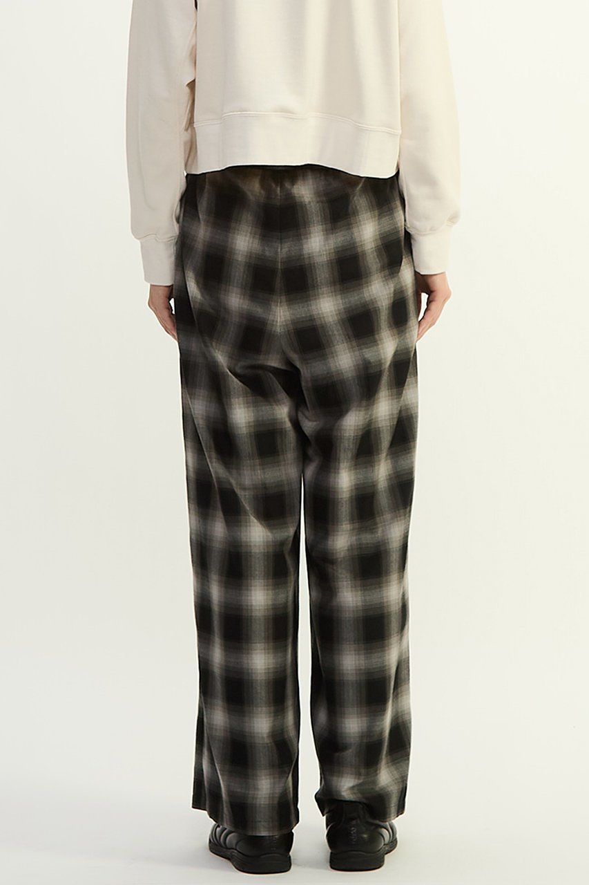 【プレインピープル/PLAIN PEOPLE】のオンブレチェックワイドストレートパンツ 大人の最旬トレンドファッション＆コーディネート founy(ファウニー) 　ファッション　Fashion　レディースファッション　Fashion for Women　パンツ　Pants & Trousers　カットソー　Cut and Sewn Top　グラデーション　Gradient, Ombre　シンプル　Simple, Minimal　ストレート　Straight, Straight Cut　ワイド　Wide, Wide Fit　other-3|ID: prp329100004885318 ipo3291000000036924288
