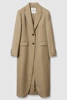 【アルアバイル/allureville】の【LOULOU WILLOUGHBY】ビスコースツイルチェスターコート 人気、トレンドファッション・服の通販 founy(ファニー) ファッション Fashion レディースファッション Fashion for Women アウター Coat / Outerwear Collection コート・ロングコート・ピーコート Long Coats, Peacoats & More チェスターコート・ロング丈アウター Chester Coats / Chesterfield Long Coats ストレート Straight, Straight Cut チェスターコート Chester Coat, Long Coat パイピング Piping, Trim Design ロング Long, Long-Length エレガント 上品 Elegant |ID:prp329100004885321