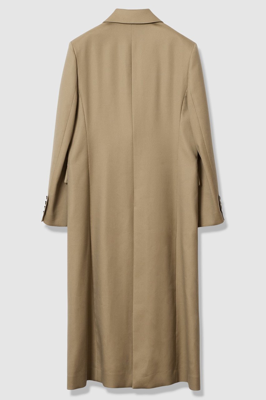 【アルアバイル/allureville】の【LOULOU WILLOUGHBY】ビスコースツイルチェスターコート 人気、トレンドファッション・服の通販 founy(ファニー) 　ファッション　Fashion　レディースファッション　Fashion for Women　アウター　Coat / Outerwear Collection　コート・ロングコート・ピーコート　Long Coats, Peacoats & More　チェスターコート・ロング丈アウター　Chester Coats / Chesterfield Long Coats　ストレート　Straight, Straight Cut　チェスターコート　Chester Coat, Long Coat　パイピング　Piping, Trim Design　ロング　Long, Long-Length　エレガント 上品　Elegant　other-2|ID: prp329100004885321 ipo3291000000036469799