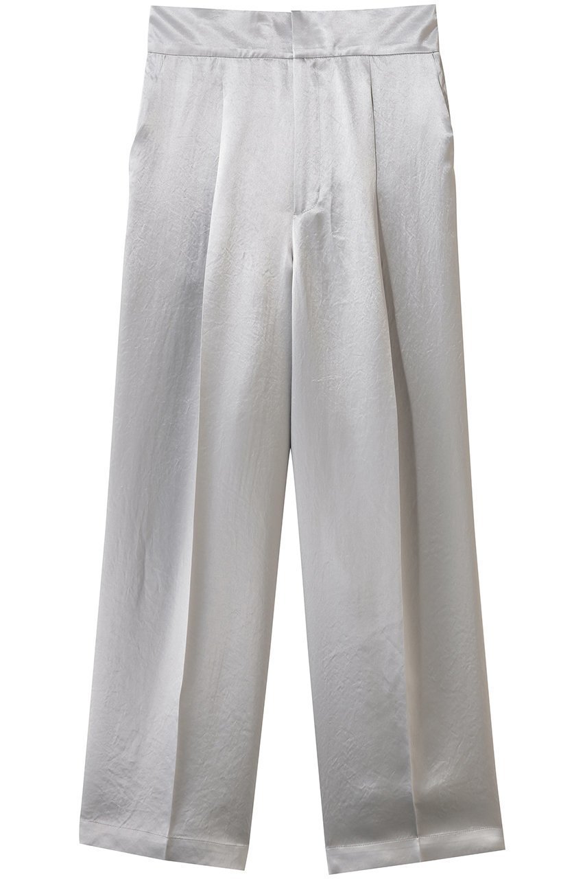 【アンクレイヴ/uncrave】のアセテートヴィンテージサテン ワイドパンツ インテリア・キッズ・メンズ・レディースファッション・服の通販 founy(ファニー) 　ファッション　Fashion　レディースファッション　Fashion for Women　パンツ　Pants & Trousers　ワイド　Wide, Wide Fit　ヴィンテージ　Vintage Style　エレガント 上品　Elegant　吸水　Absorbent, Quick-Dry　シルバー|ID: prp329100004885327 ipo3291000000036469852