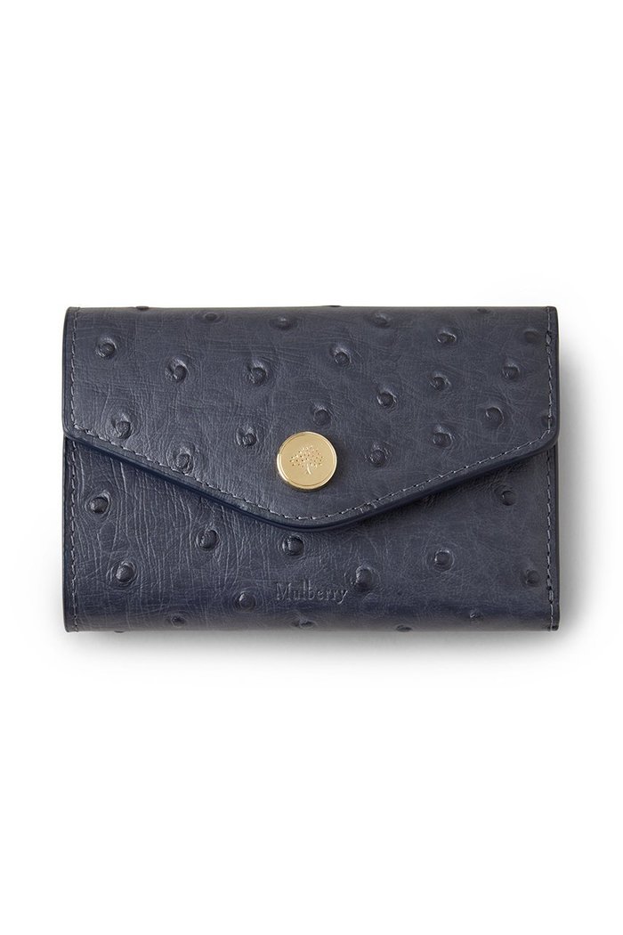 【マルベリー/Mulberry】のFOLDED MULTI-CARD WALLET(OSTRICH) インテリア・キッズ・メンズ・レディースファッション・服の通販 founy(ファウニー) https://founy.com/ ファッション Fashion レディースファッション Fashion for Women ミニ財布・二つ折り財布 Wallets & Card Cases ユニセックス Unisex, Genderless なめらか Smooth, Silky Texture イタリア Italy コンパクト Compact, Small Size ポケット Pocket, Pocket Detail 財布 Wallet, Purse |ID: prp329100004885334 ipo3291000000036924563