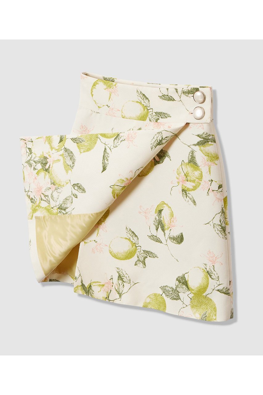 【アルアバイル/allureville】の【LOULOU WILLOUGHBY】RATTI レモン柄ラップミニスカート 人気、トレンドファッション・服の通販 founy(ファニー) ファッション Fashion レディースファッション Fashion for Women スカート Skirts ミニスカート Mini Skirts イタリア Italy グログラン Grosgrain, Grosgrain Ribbon プリント Print, Printed Pattern ミニスカート Mini Skirt, Short Skirt ラップ Wrap, Wrap Design 春 Spring other-3|ID: prp329100004885343 ipo3291000000036470021