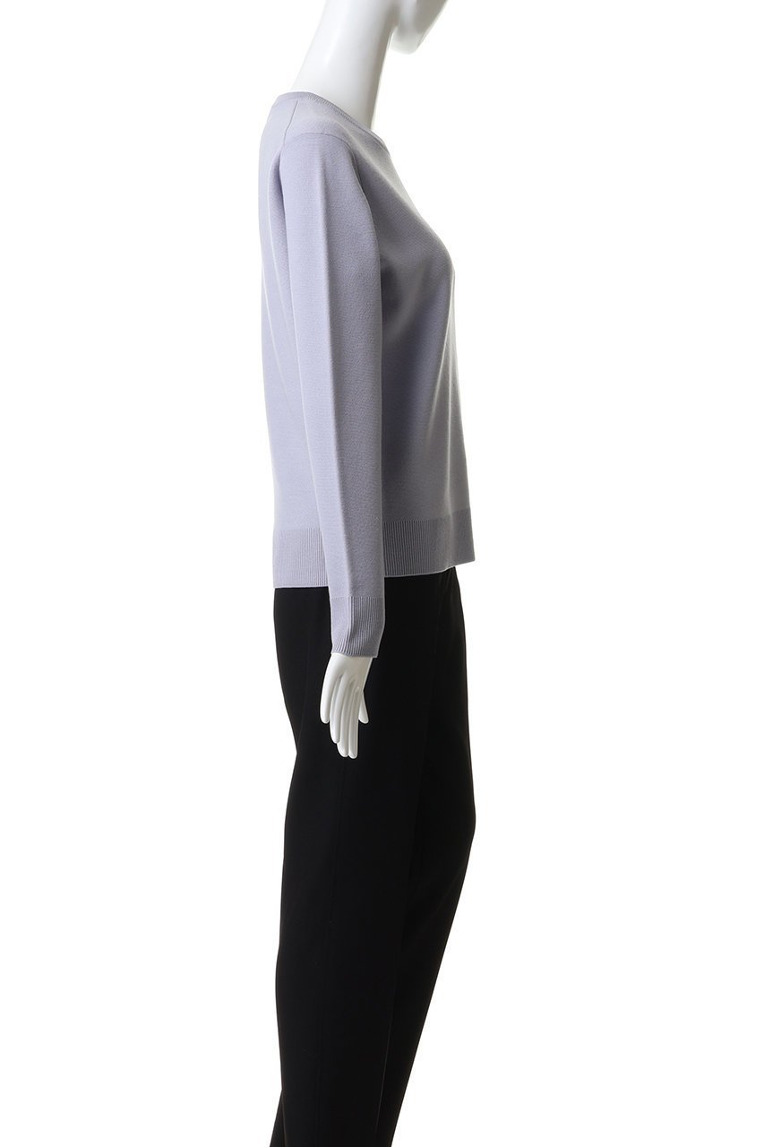 【エブール/ebure】のハイゲージミラノリブ クルーネックニットプルオーバー 人気、トレンドファッション・服の通販 founy(ファニー) 　ファッション　Fashion　レディースファッション　Fashion for Women　トップス・カットソー　Cut & Sew Tops　ニット　Knit Tops & Sweaters　カジュアルプルオーバー・ニットトップス　Pullovers & Knit Tops / Casual Pullovers　インナー　Innerwear　コンパクト　Compact, Small Size　ジャケット　Jacket, Outerwear　ストレート　Straight, Straight Cut　ミラノリブ　Milano Rib, Milano Stitch　other-3|ID: prp329100004885345 ipo3291000000036470043