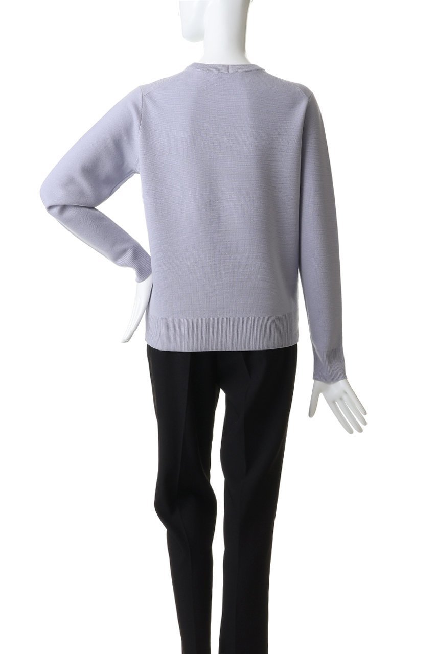 【エブール/ebure】のハイゲージミラノリブ クルーネックニットプルオーバー 人気、トレンドファッション・服の通販 founy(ファニー) 　ファッション　Fashion　レディースファッション　Fashion for Women　トップス・カットソー　Cut & Sew Tops　ニット　Knit Tops & Sweaters　カジュアルプルオーバー・ニットトップス　Pullovers & Knit Tops / Casual Pullovers　インナー　Innerwear　コンパクト　Compact, Small Size　ジャケット　Jacket, Outerwear　ストレート　Straight, Straight Cut　ミラノリブ　Milano Rib, Milano Stitch　other-4|ID: prp329100004885345 ipo3291000000036470045