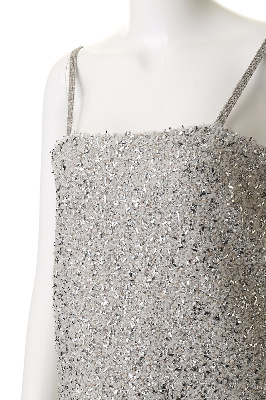 【エブール/ebure】のブライトヤーンジャカード ニットビスチェ 人気、トレンドファッション・服の通販 founy(ファニー) 　ファッション　Fashion　レディースファッション　Fashion for Women　トップス・カットソー　Cut & Sew Tops　ニット　Knit Tops & Sweaters　カジュアルプルオーバー・ニットトップス　Pullovers & Knit Tops / Casual Pullovers　ビスチェ　Bustiers & Corset Tops / Layered Bustier Style　おすすめ　Recommended / Our Picks　ジャカード／ジャガード　Jacquard, Woven Pattern　タートルネック　Turtleneck, High Neck　ツイード　Twill, Twill Weave　ビスチェ　Bustier, Corset Top　ラップ　Wrap, Wrap Design　other-5|ID: prp329100004885364 ipo3291000000036470341