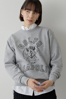 【ウィムガゼット/Whim Gazette】のマリン裏毛プルオーバー 人気、トレンドファッション・服の通販 founy(ファニー) ファッション Fashion レディースファッション Fashion for Women トップス・カットソー Cut & Sew Tops シャツ・ブラウス・オフィスカジュアル Elegant Blouses & Button-Ups ロングTシャツ・Tシャツ Longline T-Shirts & Tees カジュアルプルオーバー・ニットトップス Pullovers & Knit Tops / Casual Pullovers カットソー・ベーシックTシャツ Cut-and-Sewn Tops / Stretch Tees & Basics シンプル Simple, Minimal スウェット / スエット Sweatshirt, Sweatwear スリーブ Sleeve, Long Sleeve / Short Sleeve バランス Balance, Style Balance ブライト Bright, Shiny プリント Print, Printed Pattern リラックス Relax, Relaxed Fit ロング Long, Long-Length 吸水 Absorbent, Quick-Dry |ID:prp329100004885380