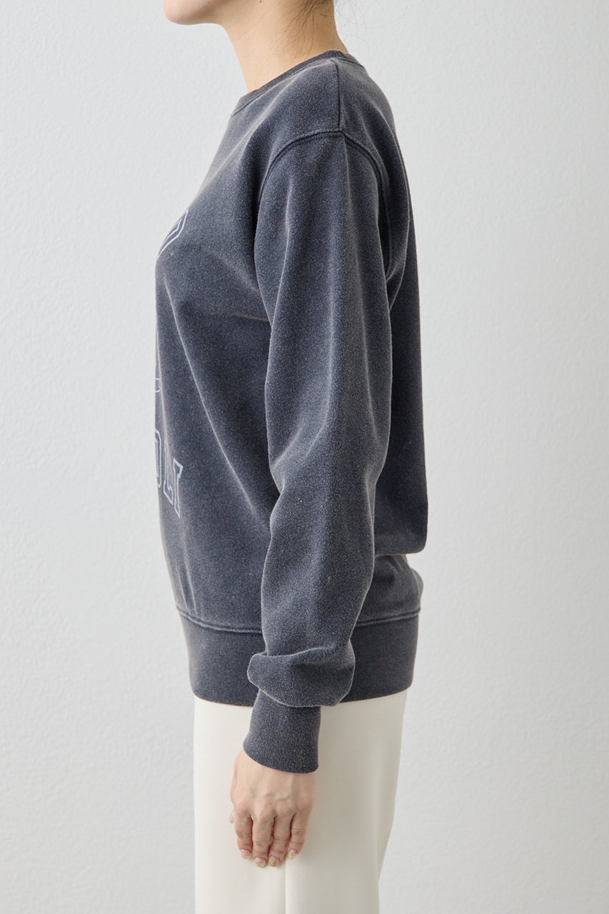 【ウィムガゼット/Whim Gazette】のマリン裏毛プルオーバー 人気、トレンドファッション・服の通販 founy(ファニー) 　ファッション　Fashion　レディースファッション　Fashion for Women　トップス・カットソー　Cut & Sew Tops　シャツ・ブラウス・オフィスカジュアル　Elegant Blouses & Button-Ups　ロングTシャツ・Tシャツ　Longline T-Shirts & Tees　カジュアルプルオーバー・ニットトップス　Pullovers & Knit Tops / Casual Pullovers　カットソー・ベーシックTシャツ　Cut-and-Sewn Tops / Stretch Tees & Basics　シンプル　Simple, Minimal　スウェット / スエット　Sweatshirt, Sweatwear　スリーブ　Sleeve, Long Sleeve / Short Sleeve　バランス　Balance, Style Balance　ブライト　Bright, Shiny　プリント　Print, Printed Pattern　リラックス　Relax, Relaxed Fit　ロング　Long, Long-Length　吸水　Absorbent, Quick-Dry　other-8|ID: prp329100004885380 ipo3291000000036470504