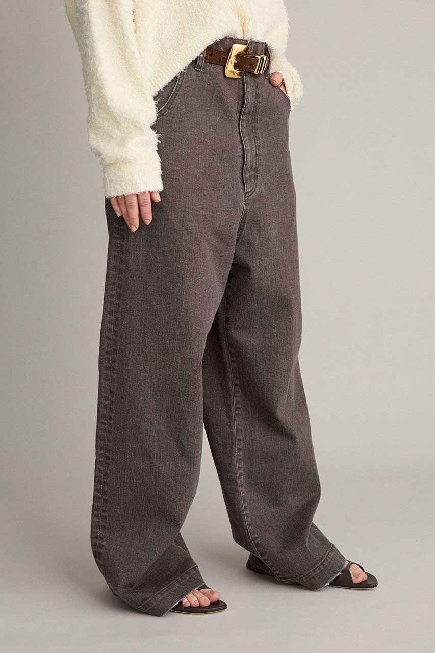 【ブリル/BRILL】のハイウエストカラーデニム 人気、トレンドファッション・服の通販 founy(ファニー) 　ファッション　Fashion　レディースファッション　Fashion for Women　パンツ　Pants & Trousers　デニムパンツ・ジーンズ・美脚デニム　Denim Jeans & Pants　ストレッチ　Stretch, Stretchy Fabric　ストレート　Straight, Straight Cut　デニム　Denim, Jeans Material　バランス　Balance, Style Balance　ボトム　Bottoms, Lower Wear　ポケット　Pocket, Pocket Detail　other-2|ID: prp329100004885382 ipo3291000000036470511