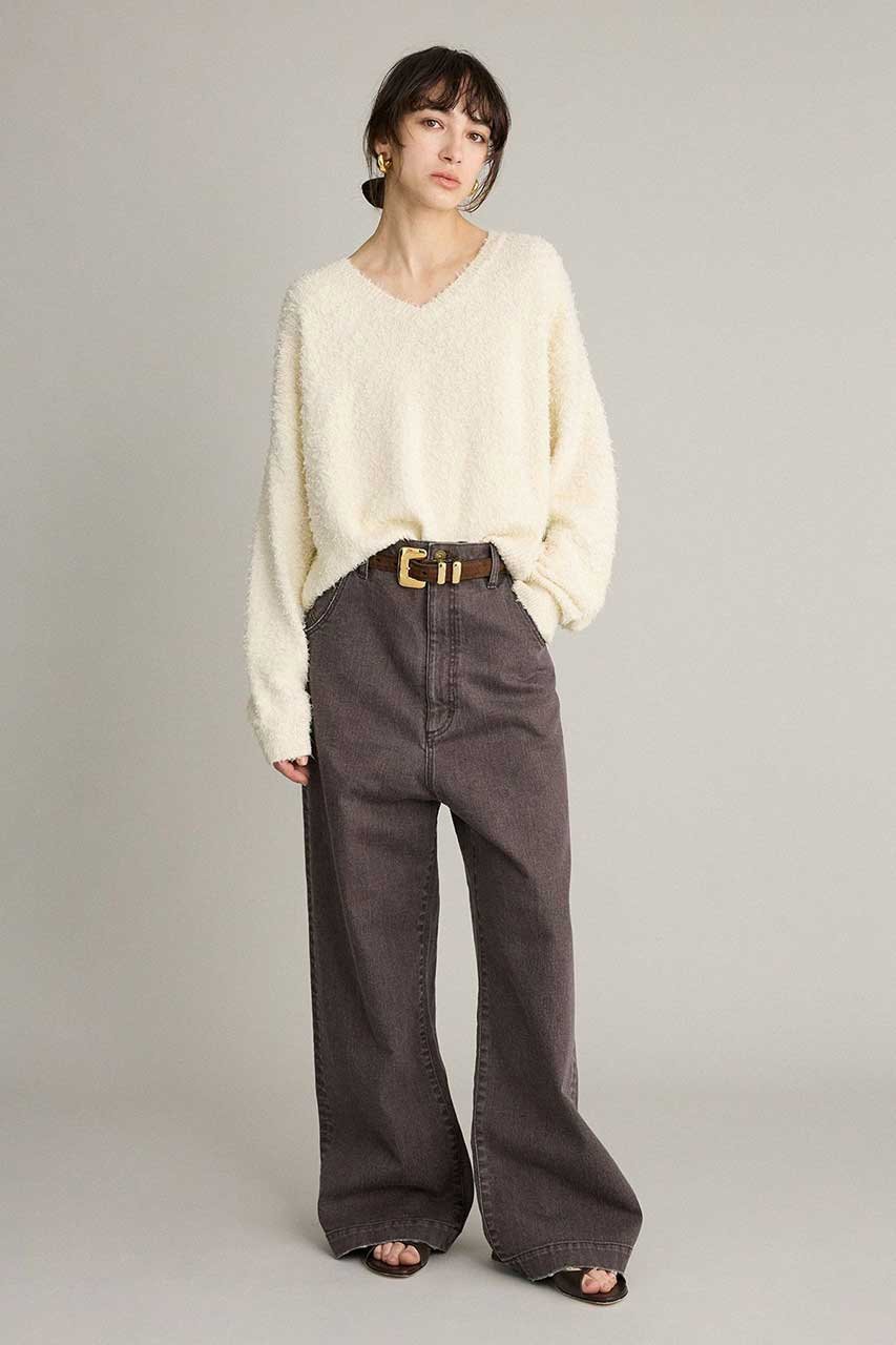 【ブリル/BRILL】のハイウエストカラーデニム 人気、トレンドファッション・服の通販 founy(ファニー) 　ファッション　Fashion　レディースファッション　Fashion for Women　パンツ　Pants & Trousers　デニムパンツ・ジーンズ・美脚デニム　Denim Jeans & Pants　ストレッチ　Stretch, Stretchy Fabric　ストレート　Straight, Straight Cut　デニム　Denim, Jeans Material　バランス　Balance, Style Balance　ボトム　Bottoms, Lower Wear　ポケット　Pocket, Pocket Detail　other-5|ID: prp329100004885382 ipo3291000000036470516