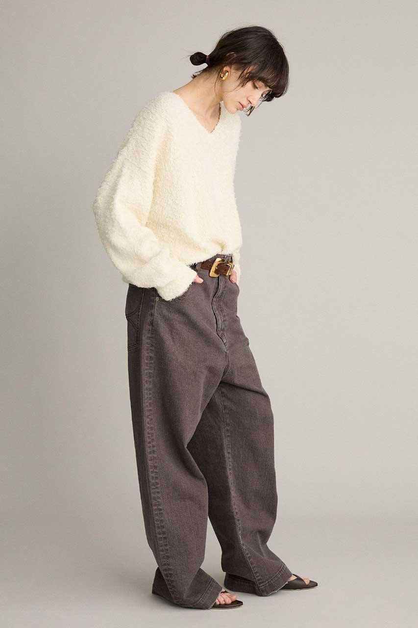 【ブリル/BRILL】のハイウエストカラーデニム 人気、トレンドファッション・服の通販 founy(ファニー) 　ファッション　Fashion　レディースファッション　Fashion for Women　パンツ　Pants & Trousers　デニムパンツ・ジーンズ・美脚デニム　Denim Jeans & Pants　ストレッチ　Stretch, Stretchy Fabric　ストレート　Straight, Straight Cut　デニム　Denim, Jeans Material　バランス　Balance, Style Balance　ボトム　Bottoms, Lower Wear　ポケット　Pocket, Pocket Detail　other-7|ID: prp329100004885382 ipo3291000000036470520