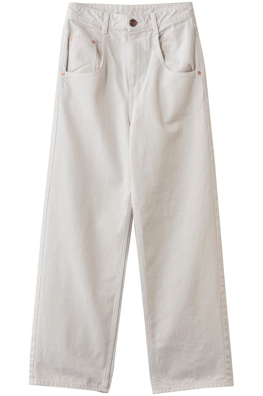【レッドカード トーキョー/RED CARD TOKYO】のDakota Mouse ルーズストレートデニムパンツ インテリア・キッズ・メンズ・レディースファッション・服の通販 founy(ファウニー) 　ファッション　Fashion　レディースファッション　Fashion for Women　パンツ　Pants & Trousers　デニムパンツ・ジーンズ・美脚デニム　Denim Jeans & Pants　ストレート　Straight, Straight Cut　デニム　Denim, Jeans Material　ポケット　Pocket, Pocket Detail　ワイド　Wide, Wide Fit　人気　Popular, Best Seller　Used Grayish White|ID: prp329100004885398 ipo3291000000036950018