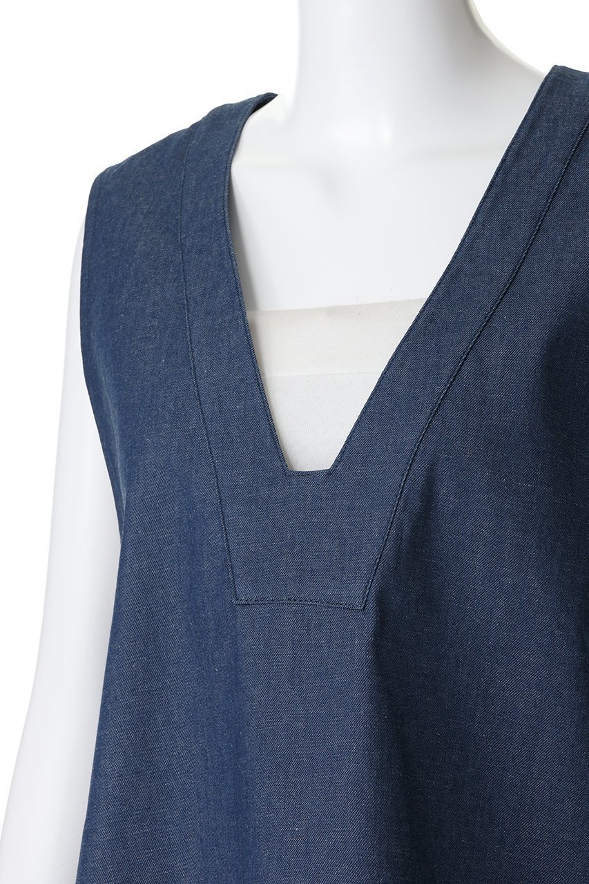 【ミディウミ/MidiUmi】のdenim side strap vest ベスト 大人の最旬トレンドファッション＆コーディネート founy(ファウニー) 　ファッション　Fashion　レディースファッション　Fashion for Women　アウター　Coat / Outerwear Collection　レディースジャケット・軽アウター　Jackets　カットソー　Cut and Sewn Top　ジャケット　Jacket, Outerwear　デニム　Denim, Jeans Material　トレンド　Trend, Trending Now　ベスト　Vest, Waistcoat　ラップ　Wrap, Wrap Design　other-5|ID: prp329100004885442 ipo3291000000036950149