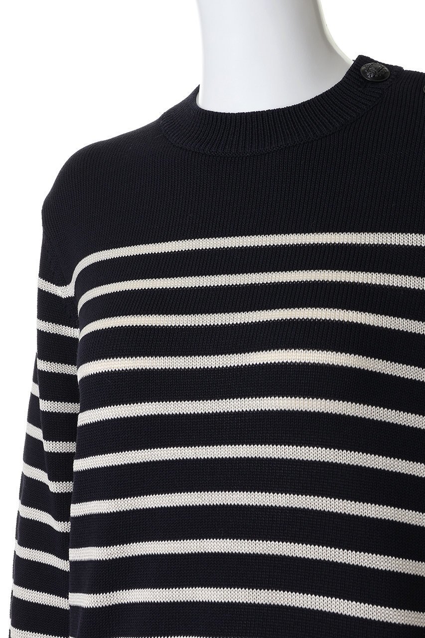 【ベイジ,/BEIGE,】のHELIODOR(ヘリオドール)/レーヨンボーダーマリンボタンニット 人気、トレンドファッション・服の通販 founy(ファニー) ファッション Fashion レディースファッション Fashion for Women トップス・カットソー Cut & Sew Tops ニット Knit Tops & Sweaters カジュアルプルオーバー・ニットトップス Pullovers & Knit Tops / Casual Pullovers スリーブ Sleeve, Long Sleeve / Short Sleeve ロング Long, Long-Length other-5|ID: prp329100004885444 ipo3291000000036471064