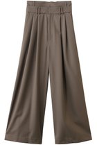 【プランク プロジェクト/PRANK PROJECT】のダブルウエストスラックス G.BGE(グレーベージュ)|ID: prp329100004885465 ipo3291000000036471232