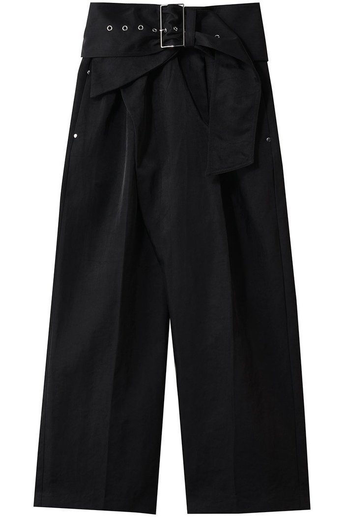 【プランク プロジェクト/PRANK PROJECT】のワイドベルトパンツ インテリア・キッズ・メンズ・レディースファッション・服の通販 founy(ファニー) https://founy.com/ ファッション Fashion レディースファッション Fashion for Women パンツ Pants & Trousers ベルト&ウエストマーク Belts & Waist Accessories アシンメトリー Asymmetrical Style ツイル Twist, Twisted Detail ベーシック Basic, Essential ルーズ Loose, Oversized エレガント 上品 Elegant |ID: prp329100004885466 ipo3291000000036471250