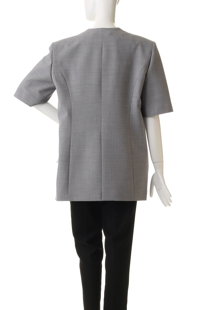 【アキラナカ/AKIRANAKA】のTeodora ハーフスリーブ ジャケット 人気、トレンドファッション・服の通販 founy(ファニー) 　ファッション　Fashion　レディースファッション　Fashion for Women　アウター　Coat / Outerwear Collection　レディースジャケット・軽アウター　Jackets　カッティング　Cutting Detail　ジャケット　Jacket, Outerwear　スリーブ　Sleeve, Long Sleeve / Short Sleeve　ハーフ　Half, Half-Length　フロント　Front, Front Design　リラックス　Relax, Relaxed Fit　エレガント 上品　Elegant　新作・新入荷　New Arrivals / New In　other-4|ID: prp329100004885499 ipo3291000000036471633