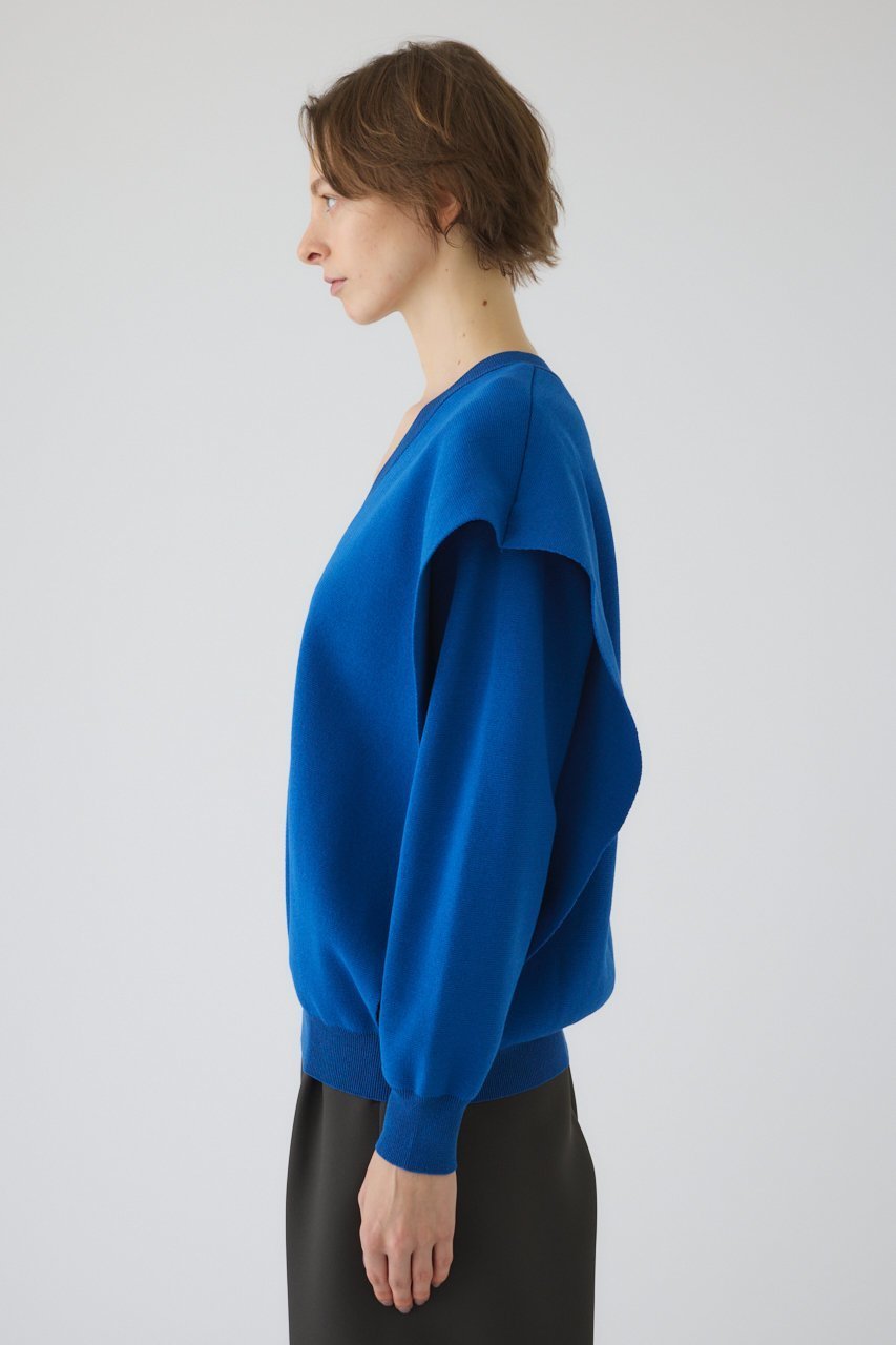 【リムアーク/RIM.ARK】のSide open oversized knit PO/プルオーバー 人気、トレンドファッション・服の通販 founy(ファニー) 　ファッション　Fashion　レディースファッション　Fashion for Women　トップス・カットソー　Cut & Sew Tops　ニット　Knit Tops & Sweaters　カジュアルプルオーバー・ニットトップス　Pullovers & Knit Tops / Casual Pullovers　インナー　Innerwear　スマート　Smart, Elegant　バランス　Balance, Style Balance　ベスト　Vest, Waistcoat　ワイド　Wide, Wide Fit　冬　Winter / This Winter　春　Spring　other-3|ID: prp329100004885522 ipo3291000000036471868