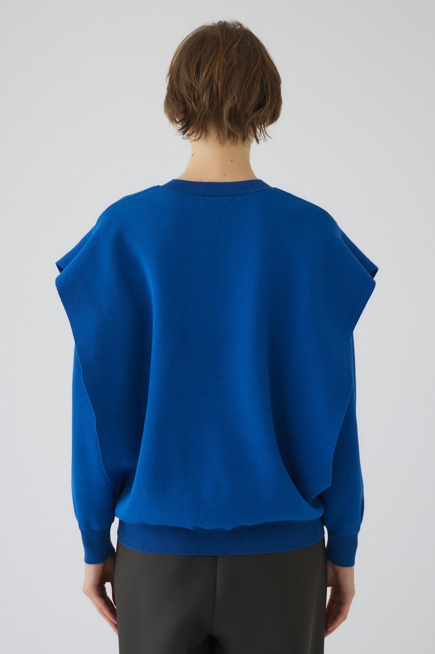 【リムアーク/RIM.ARK】のSide open oversized knit PO/プルオーバー 人気、トレンドファッション・服の通販 founy(ファニー) 　ファッション　Fashion　レディースファッション　Fashion for Women　トップス・カットソー　Cut & Sew Tops　ニット　Knit Tops & Sweaters　カジュアルプルオーバー・ニットトップス　Pullovers & Knit Tops / Casual Pullovers　インナー　Innerwear　スマート　Smart, Elegant　バランス　Balance, Style Balance　ベスト　Vest, Waistcoat　ワイド　Wide, Wide Fit　冬　Winter / This Winter　春　Spring　other-4|ID: prp329100004885522 ipo3291000000036471870