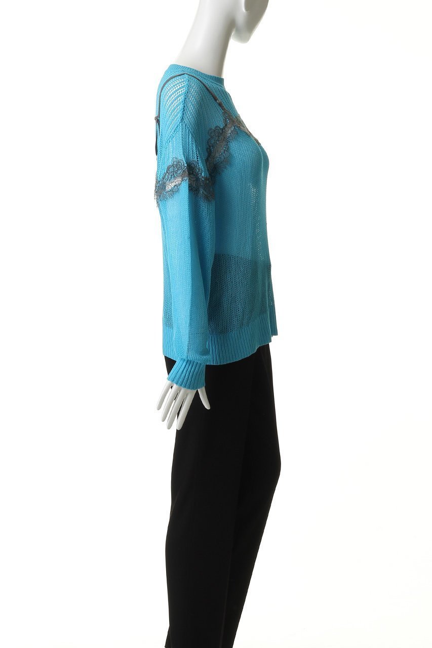【メゾンスペシャル/MAISON SPECIAL】のLace-Combi Mesh Knit Pullover/レースコンビニットプルオーバー 人気、トレンドファッション・服の通販 founy(ファニー) 　ファッション　Fashion　レディースファッション　Fashion for Women　トップス・カットソー　Cut & Sew Tops　ニット　Knit Tops & Sweaters　カジュアルプルオーバー・ニットトップス　Pullovers & Knit Tops / Casual Pullovers　インナー　Innerwear　ドッキング　Docking, Mixed Material　ビスチェ　Bustier, Corset Top　ラップ　Wrap, Wrap Design　レース　Lace, Lace Fabric　other-3|ID: prp329100004885530 ipo3291000000036508592