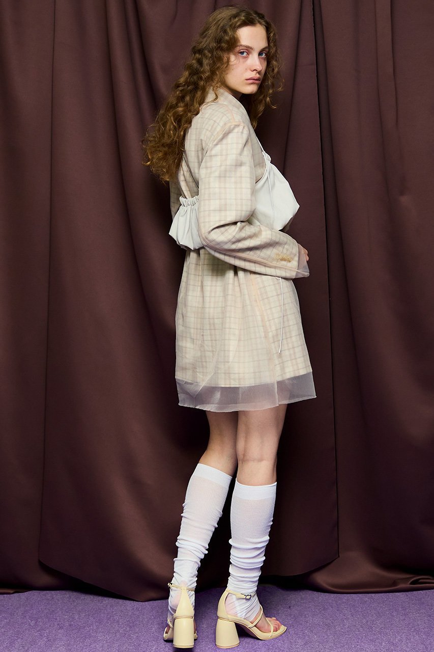 【メゾンスペシャル/MAISON SPECIAL】のGathered Balloon Vegan Leather Bustier/ギャザーバルーンフェイクレザービスチェ 人気、トレンドファッション・服の通販 founy(ファニー) 　ファッション　Fashion　レディースファッション　Fashion for Women　トップス・カットソー　Cut & Sew Tops　キャミソール&ノースリーブ　Camisoles & Sleeveless Tops　シャツ・ブラウス・オフィスカジュアル　Elegant Blouses & Button-Ups　ビスチェ　Bustiers & Corset Tops / Layered Bustier Style　ギャザー　Gathered, Ruffled　サテン　Satin, Glossy Fabric　ノースリーブ　Sleeveless, No-Sleeve　バルーン　Balloon, Balloon Silhouette　ビスチェ　Bustier, Corset Top　ラップ　Wrap, Wrap Design　エレガント 上品　Elegant　other-8|ID: prp329100004885534 ipo3291000000036472004