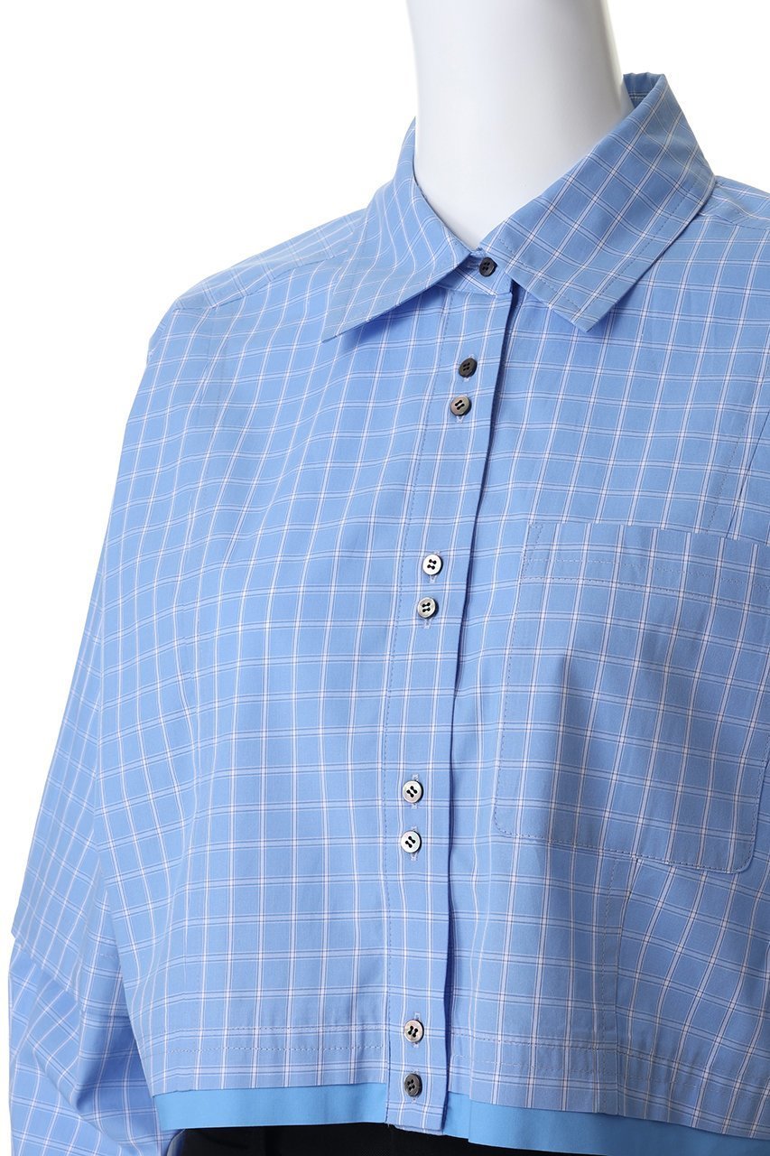 【メゾンスペシャル/MAISON SPECIAL】の2Way Sleeve Short Shirt/2WAYスリーブショートシャツ 人気、トレンドファッション・服の通販 founy(ファニー) 　ファッション　Fashion　レディースファッション　Fashion for Women　トップス・カットソー　Cut & Sew Tops　シャツ・ブラウス・オフィスカジュアル　Elegant Blouses & Button-Ups　ロングTシャツ・Tシャツ　Longline T-Shirts & Tees　クロップド　Cropped, Short Length　ショート　Short, Short Length　スリーブ　Sleeve, Long Sleeve / Short Sleeve　ロング　Long, Long-Length　other-5|ID: prp329100004885547 ipo3291000000036472135