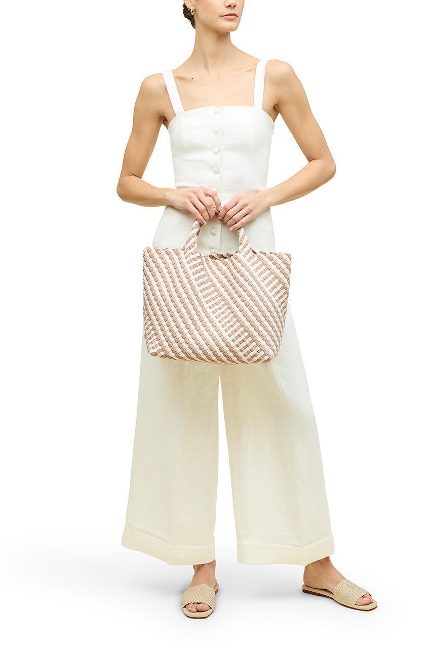 【ナゲディ/NAGHEDI】のSt Barths Medium(Stripe) トートバッグ 人気、トレンドファッション・服の通販 founy(ファニー) 　ファッション　Fashion　レディースファッション　Fashion for Women　バッグ　Bags　ストライプ　Stripe, Striped Pattern　スマート　Smart, Elegant　スーツ　Suit, Formalwear　トラベル　Travel, Travel Gear　メッシュ　Mesh, Net Fabric　エレガント 上品　Elegant　軽量　Lightweight, Ultra Light　other-8|ID: prp329100004885590 ipo3291000000036472538