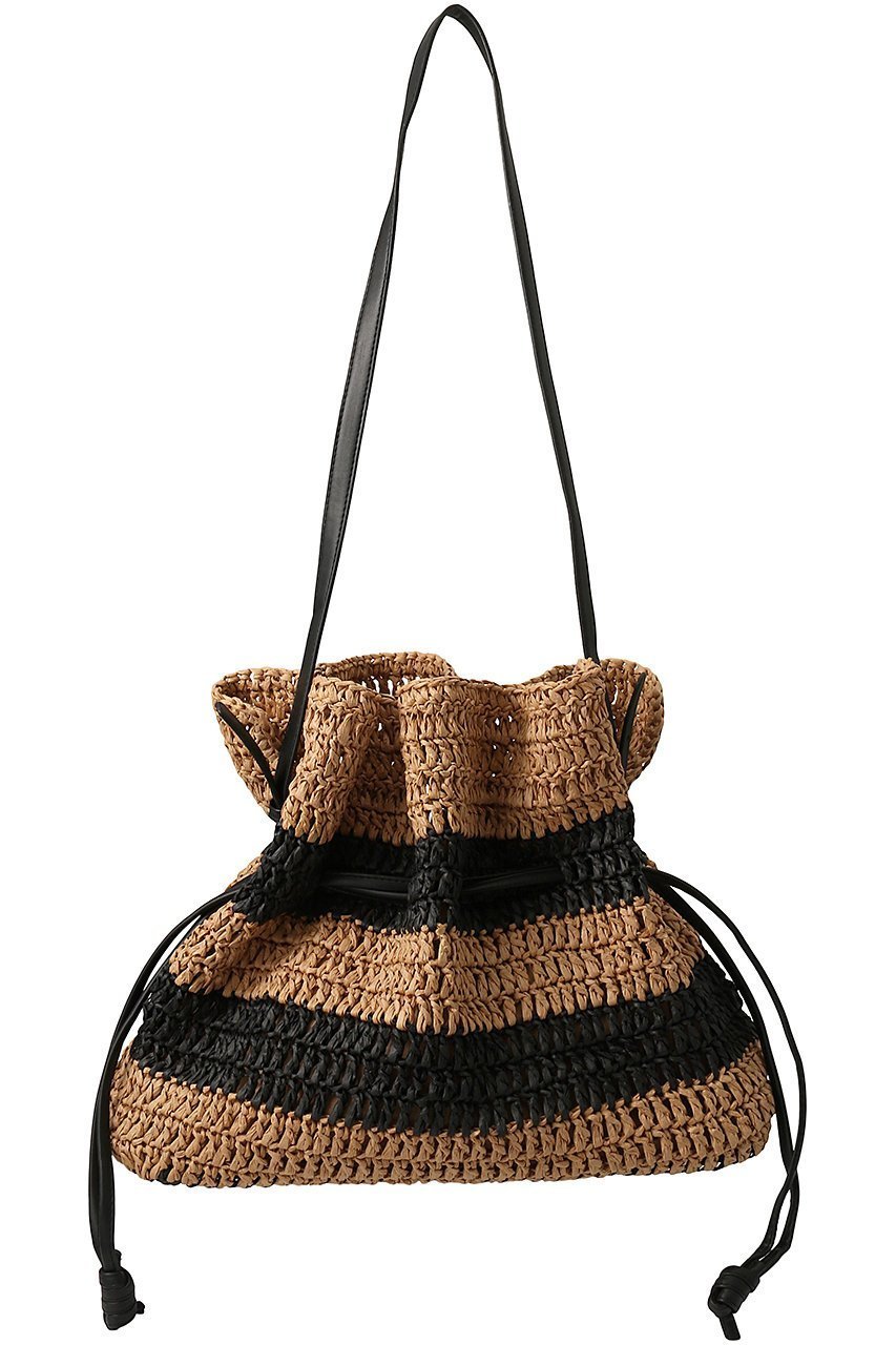 【エスメラルダ/Esmeralda】の【GAIMO】ラフィア巾着ショルダーバッグ 人気、トレンドファッション・服の通販 founy(ファニー) 　ファッション　Fashion　レディースファッション　Fashion for Women　バッグ　Bags　ラフィア　Raffia, Natural Straw　夏　Summer　巾着　Drawstring Bag, Kinchaku　春　Spring　S/S・春夏　SS, Spring/Summer, Warm Season　other-3|ID: prp329100004885645 ipo3291000000036472716