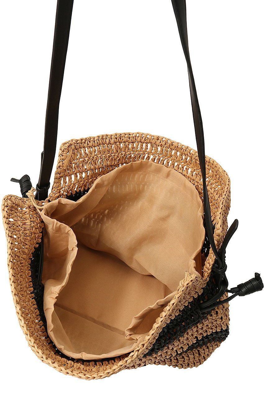 【エスメラルダ/Esmeralda】の【GAIMO】ラフィア巾着ショルダーバッグ 人気、トレンドファッション・服の通販 founy(ファニー) 　ファッション　Fashion　レディースファッション　Fashion for Women　バッグ　Bags　ラフィア　Raffia, Natural Straw　夏　Summer　巾着　Drawstring Bag, Kinchaku　春　Spring　S/S・春夏　SS, Spring/Summer, Warm Season　other-5|ID: prp329100004885645 ipo3291000000036472722