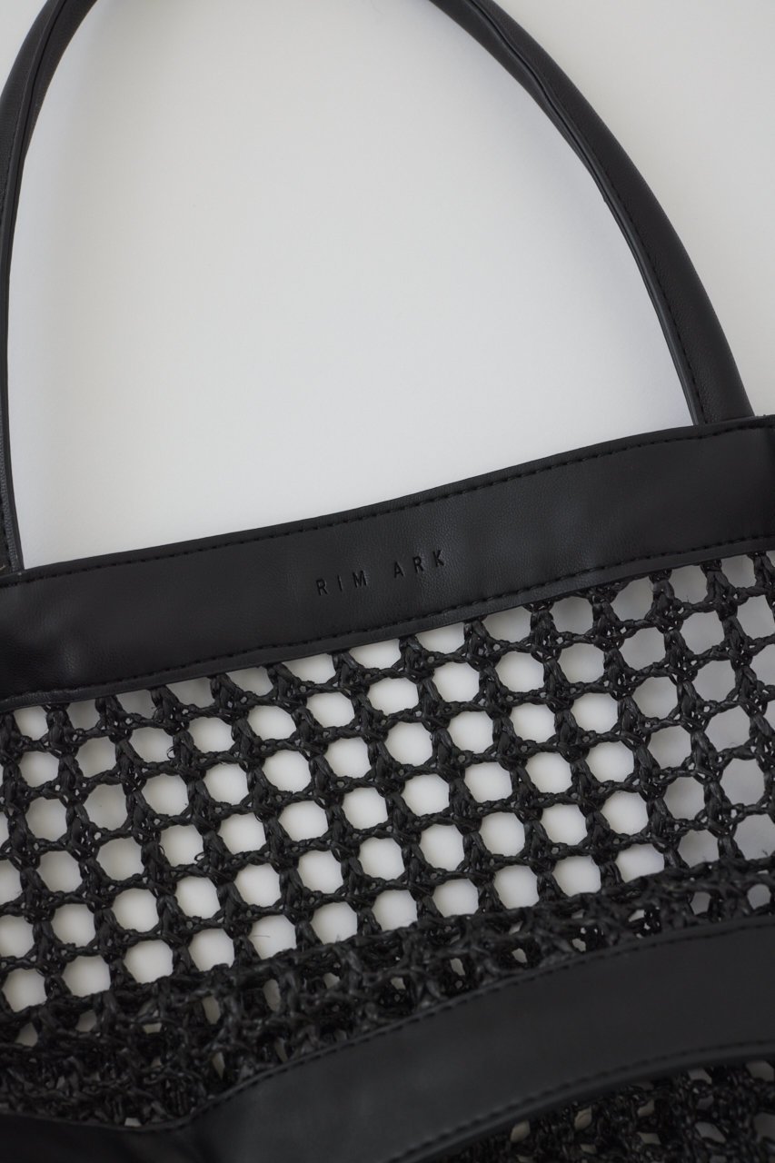 【リムアーク/RIM.ARK】のSquare mesh BAG/バッグ 大人の最旬トレンドファッション＆コーディネート founy(ファウニー) 　ファッション　Fashion　レディースファッション　Fashion for Women　バッグ　Bags　クラッチ　Clutch, Clutch Bag　スクエア　Square, Square Shape　スタイリッシュ　Stylish, Fashionable　メッシュ　Mesh, Net Fabric　巾着　Drawstring Bag, Kinchaku　other-4|ID: prp329100004885651 ipo3291000000036926235