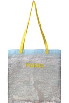 【マルティニーク/martinique】の【brigitte tanaka】PARIS CIEL BAG 大人の最旬トレンドファッション＆コーディネート founy(ファウニー) ファッション Fashion レディースファッション Fashion for Women バッグ Bags イエロー Yellow シアー Sheer, See-Through フランス France, French プリント Print, Printed Pattern thumbnail イエロー|ID: prp329100004885654 ipo3291000000036926247