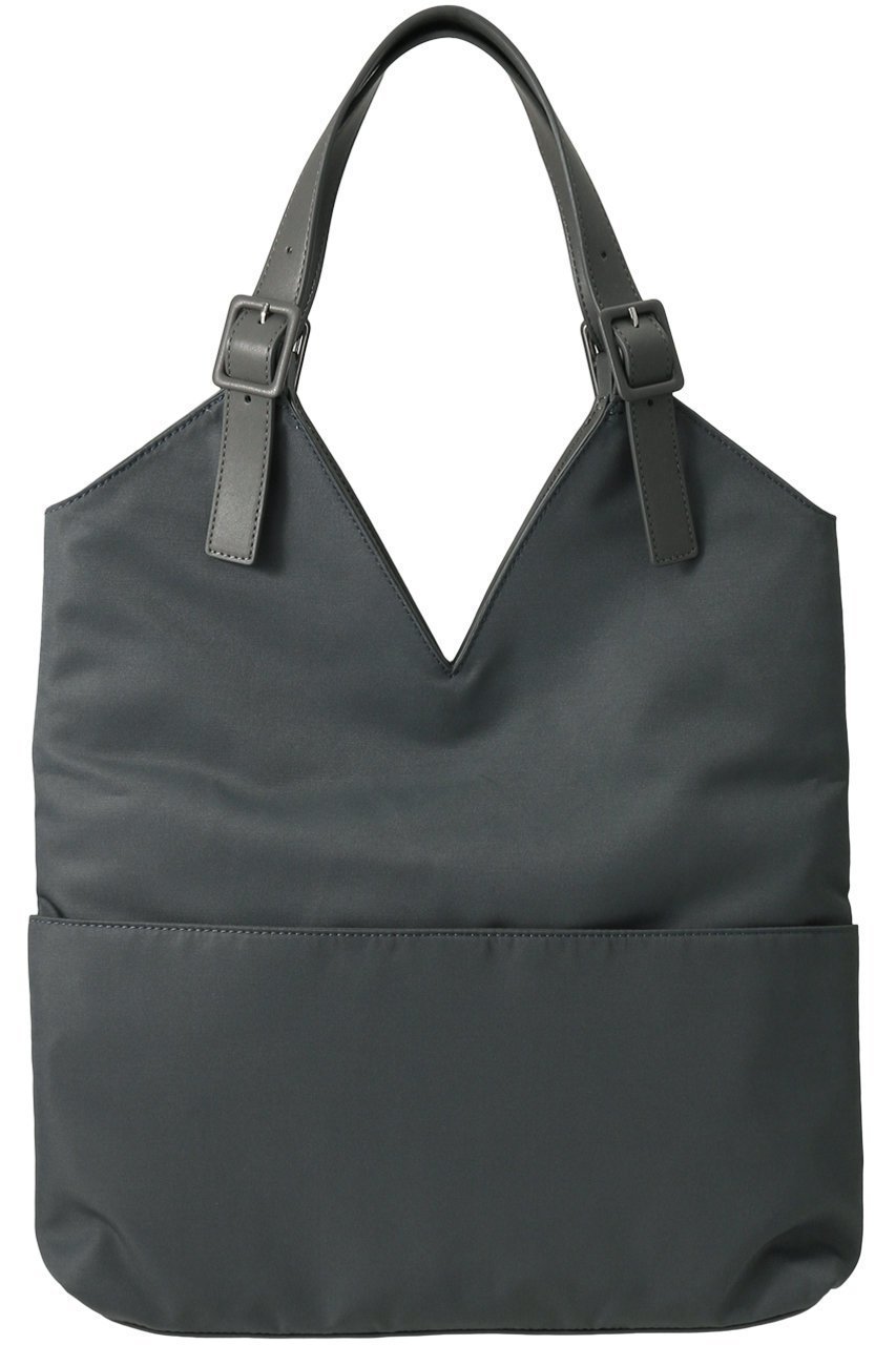 【リムアーク/RIM.ARK】のV-cutting canvas tote bag/トートバッグ インテリア・キッズ・メンズ・レディースファッション・服の通販 founy(ファウニー) 　ファッション　Fashion　レディースファッション　Fashion for Women　バッグ　Bags　クラッチ　Clutch, Clutch Bag　グレー|ID: prp329100004885661 ipo3291000000036926387