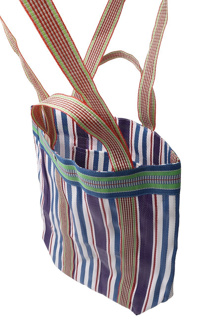 【ヌキテパ/NE QUITTEZ PAS】のMULTI STRIPE メッシュロング トートバッグ 人気、トレンドファッション・服の通販 founy(ファニー) 　ファッション　Fashion　レディースファッション　Fashion for Women　バッグ　Bags　シンプル　Simple, Minimal　ストライプ　Stripe, Striped Pattern　ビーチ　Beach, Seaside　メッシュ　Mesh, Net Fabric　ロング　Long, Long-Length　夏　Summer　軽量　Lightweight, Ultra Light　other-5|ID: prp329100004885684 ipo3291000000036473075