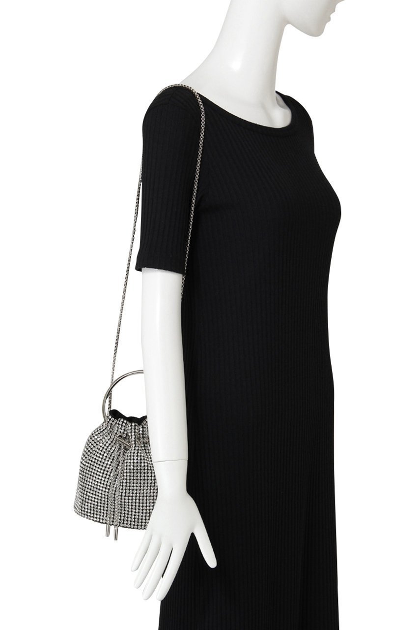 【アルアバイル/allureville】の【Loulou Willoughby】ビジュー巾着ショルダー 大人の最旬トレンドファッション＆コーディネート founy(ファウニー) 　ファッション　Fashion　レディースファッション　Fashion for Women　バッグ　Bags　おすすめ　Recommended / Our Picks　ショルダー　Shoulder, Shoulder Strap　ジュエリー　Jewelry, Accessories　デニム　Denim, Jeans Material　パーティ　Party, Party Style　ビジュー　Bijou, Jewel-like Accent　リュクス　Luxury, Elegant, High-End, Chic　巾着　Drawstring Bag, Kinchaku　other-2|ID: prp329100004885724 ipo3291000000036927349