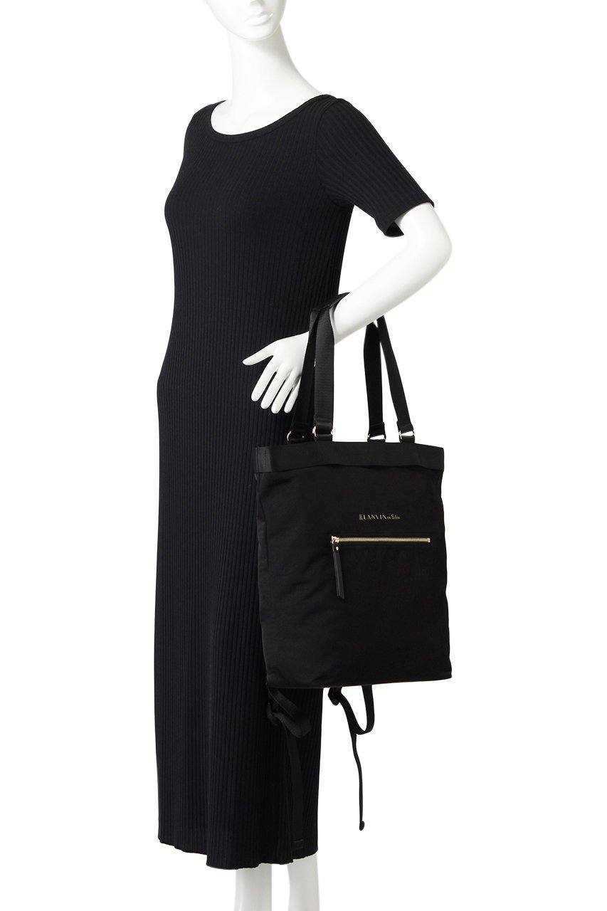 【ランバン オン ブルー/LANVIN en Bleu】のポリエステルトート型リュック 人気、トレンドファッション・服の通販 founy(ファニー) 　ファッション　Fashion　レディースファッション　Fashion for Women　バッグ　Bags　シンプル　Simple, Minimal　ポケット　Pocket, Pocket Detail　リュック　Backpack, Rucksack　ビジネス 仕事 通勤　Business / Work / Commuting　other-6|ID: prp329100004885797 ipo3291000000036474206