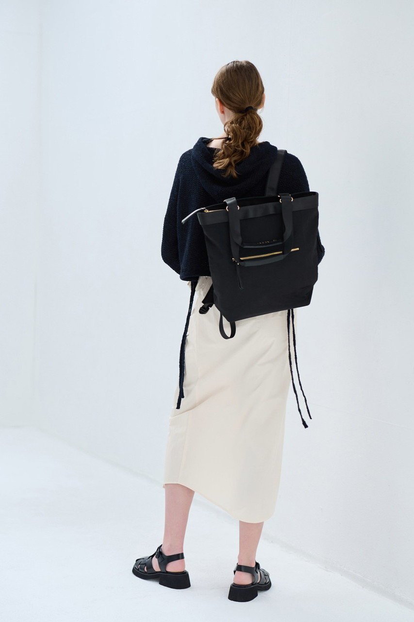 【ランバン オン ブルー/LANVIN en Bleu】のポリエステルトート型リュック 人気、トレンドファッション・服の通販 founy(ファニー) 　ファッション　Fashion　レディースファッション　Fashion for Women　バッグ　Bags　シンプル　Simple, Minimal　ポケット　Pocket, Pocket Detail　リュック　Backpack, Rucksack　ビジネス 仕事 通勤　Business / Work / Commuting　other-7|ID: prp329100004885797 ipo3291000000036474208