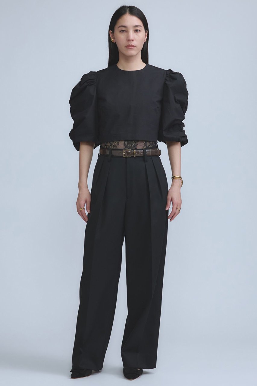 【カオス/Chaos】のエクールトラウザー 人気、トレンドファッション・服の通販 founy(ファニー) 　ファッション　Fashion　レディースファッション　Fashion for Women　パンツ　Pants & Trousers　シンプル　Simple, Minimal　テーパード　Tapered, Tapered Pants　other-2|ID: prp329100004885834 ipo3291000000036474557