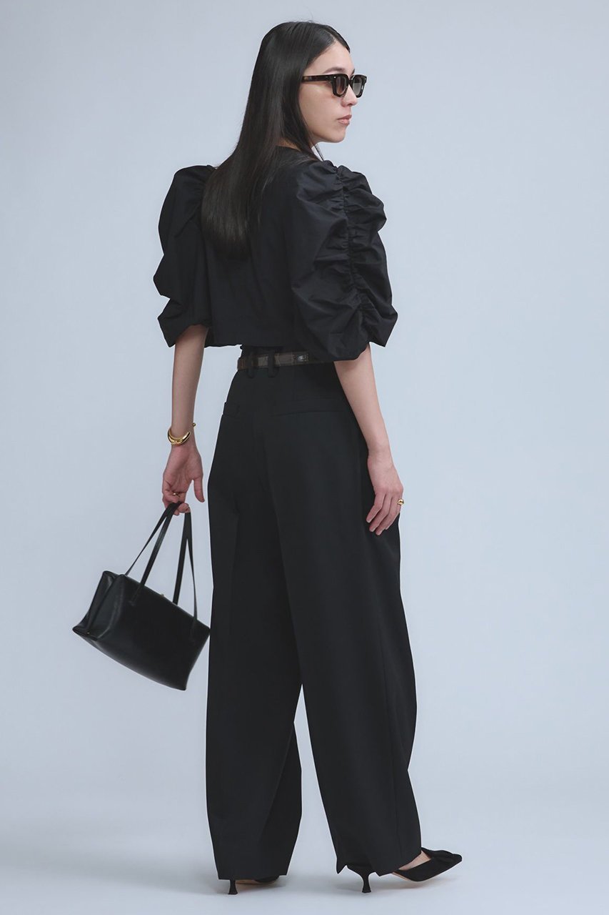 【カオス/Chaos】のエクールトラウザー 人気、トレンドファッション・服の通販 founy(ファニー) 　ファッション　Fashion　レディースファッション　Fashion for Women　パンツ　Pants & Trousers　シンプル　Simple, Minimal　テーパード　Tapered, Tapered Pants　other-4|ID: prp329100004885834 ipo3291000000036474561