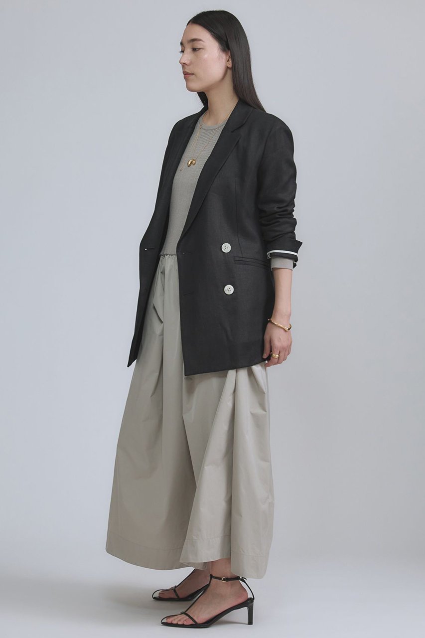 【カオス/Chaos】のエルヴァンワンピース 人気、トレンドファッション・服の通販 founy(ファニー) 　ファッション　Fashion　レディースファッション　Fashion for Women　ワンピース　Dresses　チュニック　Tunic Tops & Dresses　エレガント 上品　Elegant　ギャザー　Gathered, Ruffled　チュニック　Tunic, Long Top　ドッキング　Docking, Mixed Material　バランス　Balance, Style Balance　フィット　Fit, Slim Fit　ロング　Long, Long-Length　other-2|ID: prp329100004885838 ipo3291000000036474600