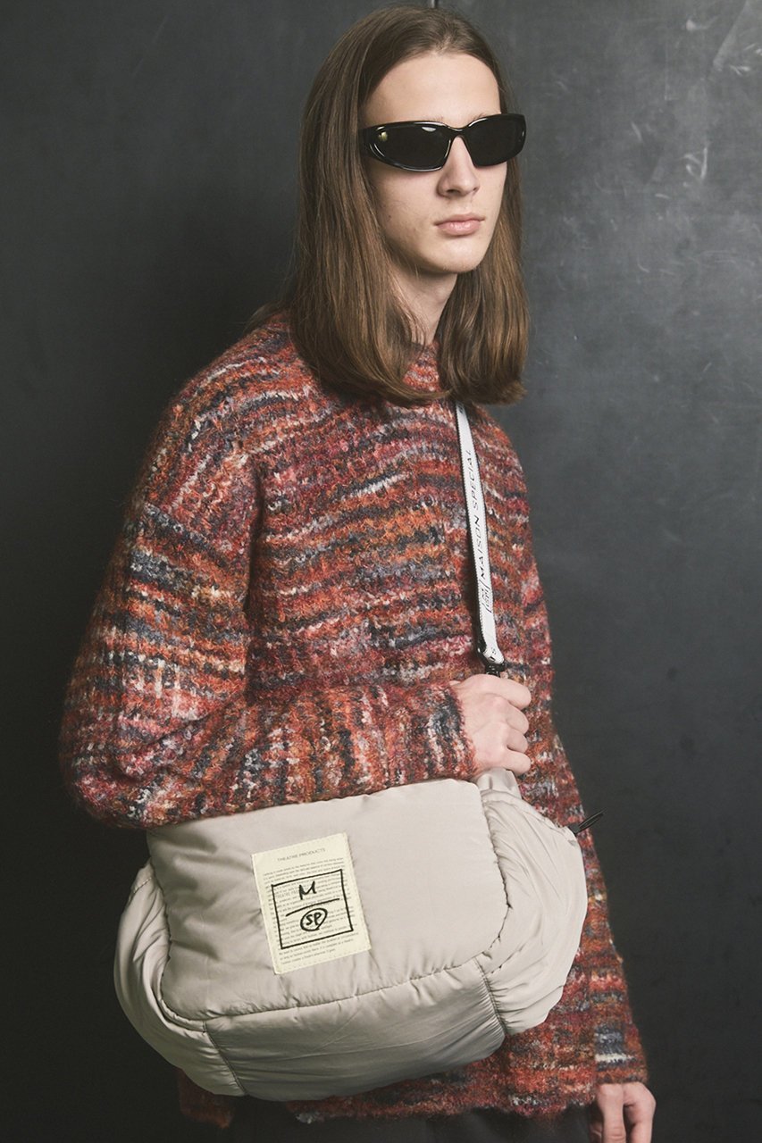 【メゾンスペシャル/MAISON SPECIAL】の【UNISEX】×THEATRE PRODUCTSCollaboration Shoulder Pouch/シアタープロダクツコラボレーションショルダーポーチ 人気、トレンドファッション・服の通販 founy(ファニー) 　ファッション　Fashion　レディースファッション　Fashion for Women　ポーチ&ミニバッグ　Pouches & Mini Bags　軽量　Lightweight, Ultra Light　ショルダー　Shoulder, Shoulder Strap　テクスチャー　Texture, Textured Fabric　ハンド　Hand, Handmade　バランス　Balance, Style Balance　フィット　Fit, Slim Fit　フォルム　Silhouette, Form　ポケット　Pocket, Pocket Detail　ユニセックス　Unisex, Genderless　再入荷　Restock / Back in Stock　旅行　Travel　other-3|ID: prp329100004885853 ipo3291000000036474769