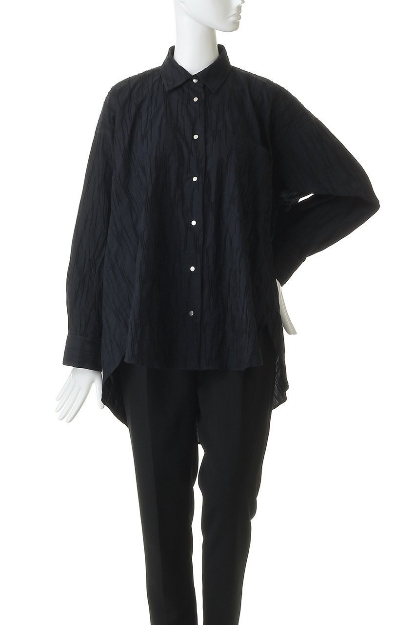 【リムアーク/RIM.ARK】のTuck pleats back volume SH/シャツ 人気、トレンドファッション・服の通販 founy(ファニー) 　ファッション　Fashion　レディースファッション　Fashion for Women　トップス・カットソー　Cut & Sew Tops　シャツ・ブラウス・オフィスカジュアル　Elegant Blouses & Button-Ups　シンプル　Simple, Minimal　スリーブ　Sleeve, Long Sleeve / Short Sleeve　モダン　Modern, Contemporary　リュクス　Luxury, Elegant, High-End, Chic　ロング　Long, Long-Length　定番　Standard, Basic Item　other-2|ID: prp329100004885869 ipo3291000000036475101